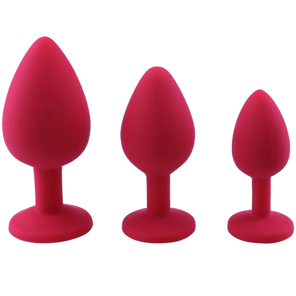 Anal Training Kit, 3 Plugs