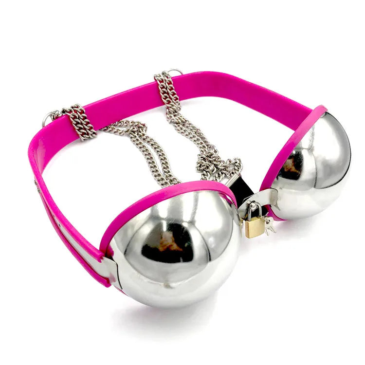 Adjustable Female Chastity Bra