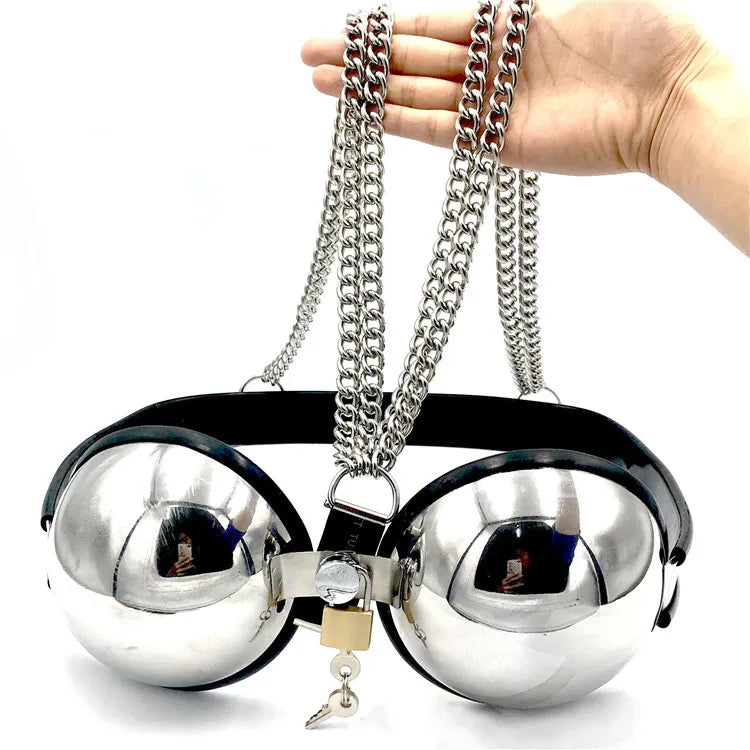Adjustable Female Chastity Bra