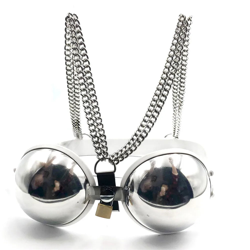 Adjustable Female Chastity Bra