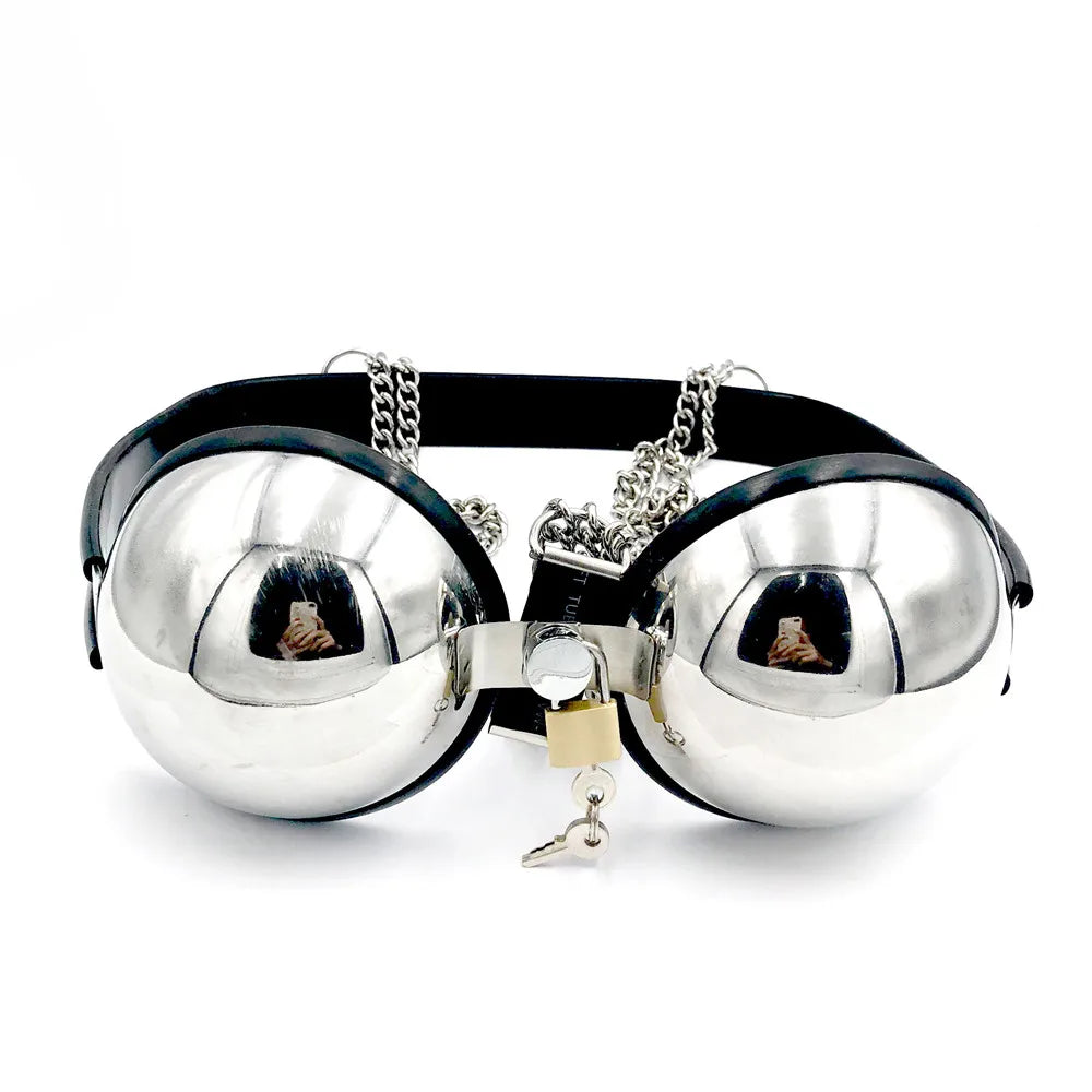 Adjustable Female Chastity Bra