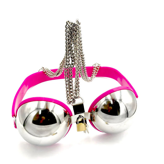 Adjustable Female Chastity Bra