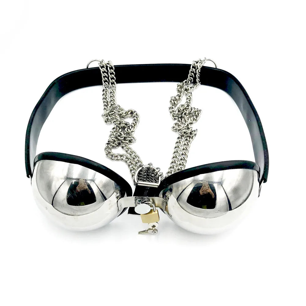 Adjustable Female Chastity Bra