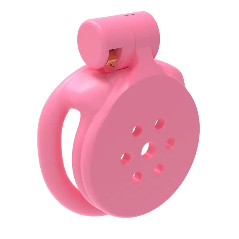 Flat Breathable Premium Chastity Cage