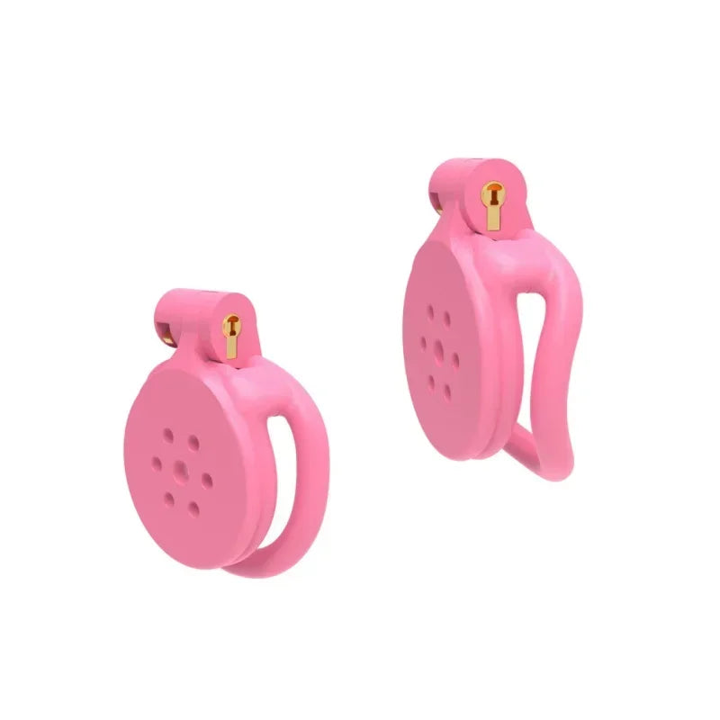 Flat Breathable Premium Chastity Cage