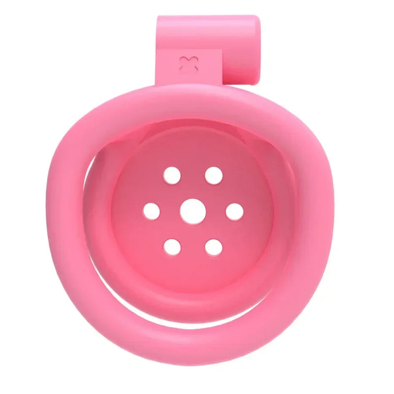 Flat Breathable Premium Chastity Cage