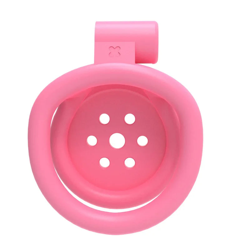 Flat Breathable Premium Chastity Cage