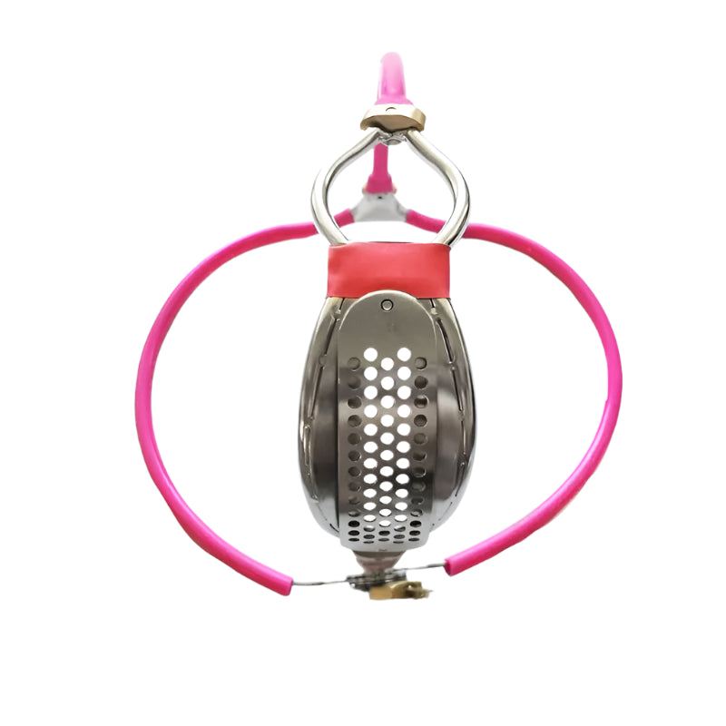 Premium Female Chastity Belt with Stainless Steel Plug