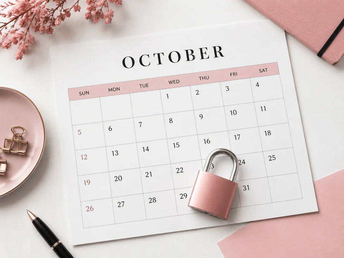 Locktober 2026 chastity challenge calendar