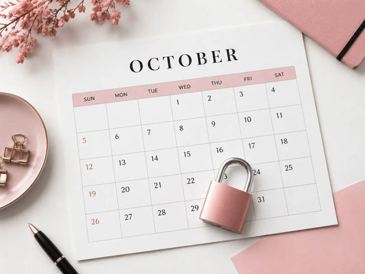 Locktober 2026 chastity challenge calendar