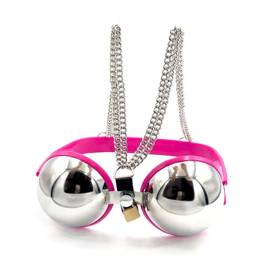 Adjustable Female Chastity Bra