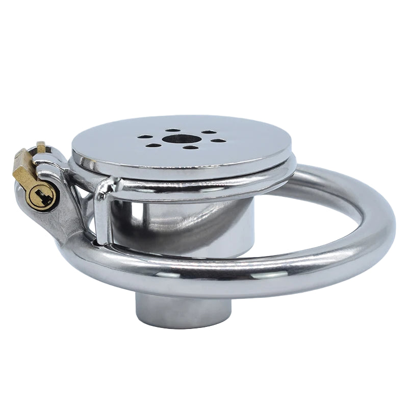 Inverted Chastity Cage With Belt