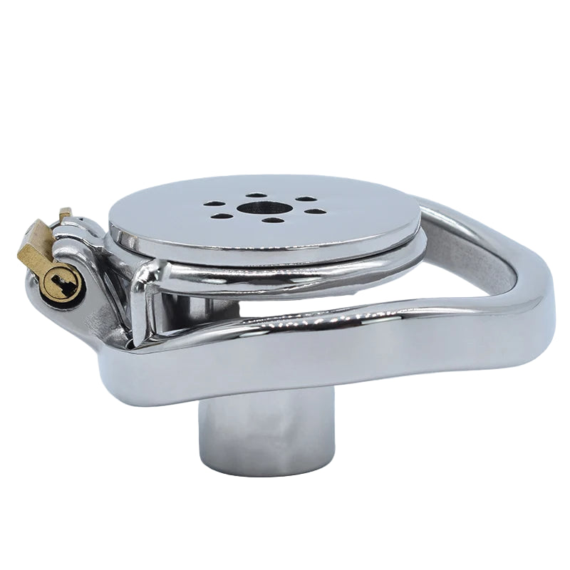 Inverted Chastity Cage With Belt