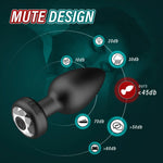 Quiet wireless anal vibrator, under 45dB