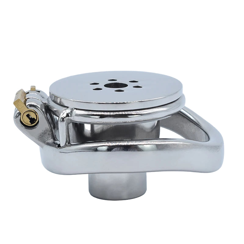 Inverted Chastity Cage With Belt