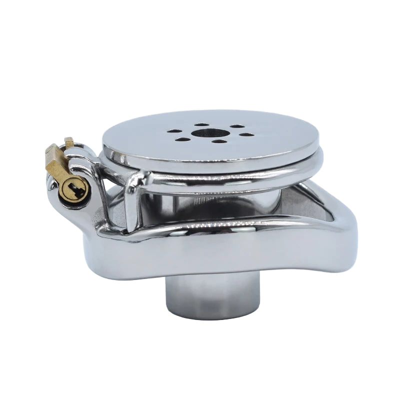 Inverted Chastity Cage With Belt