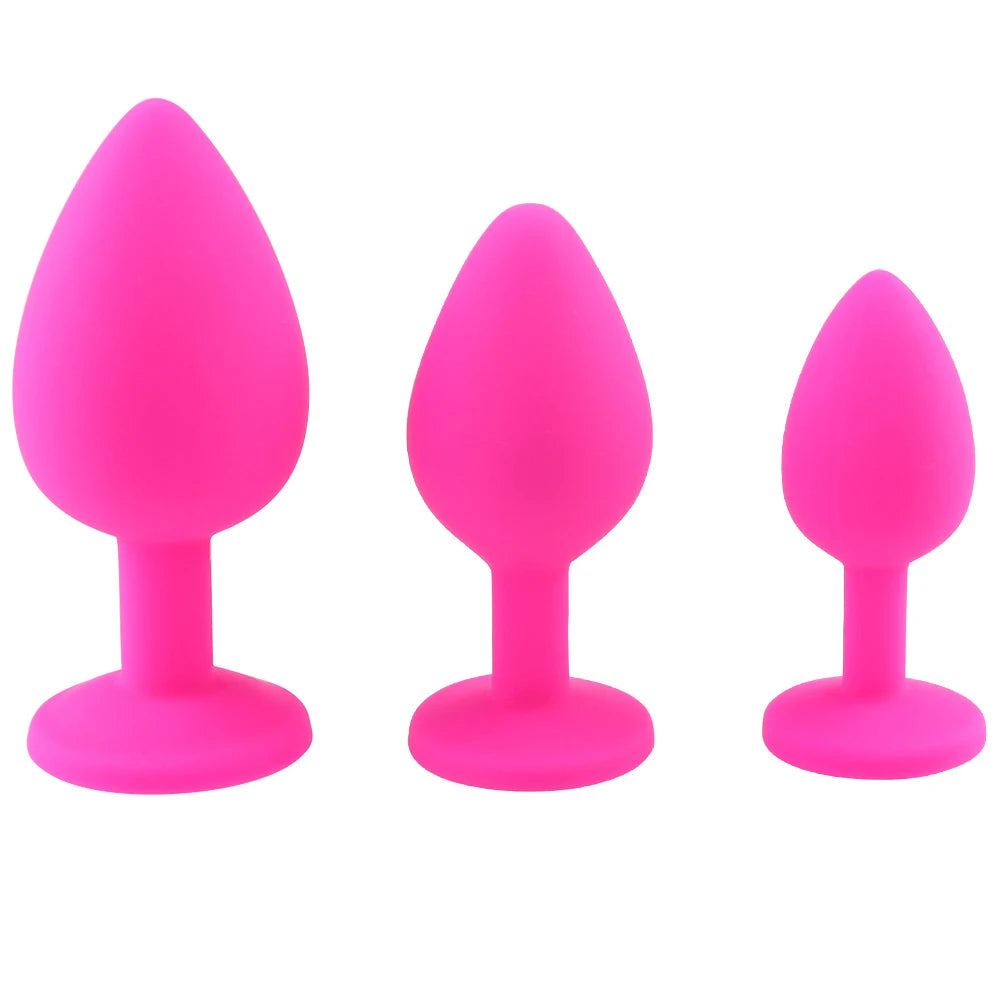 Anal Training Kit, 3 Plugs