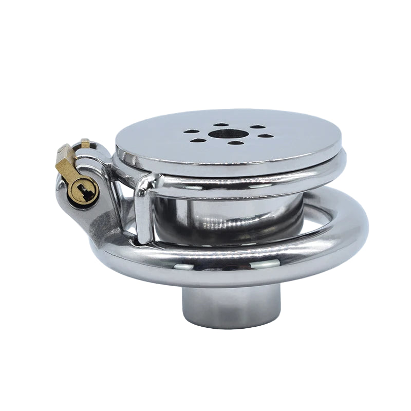 Inverted Chastity Cage With Belt