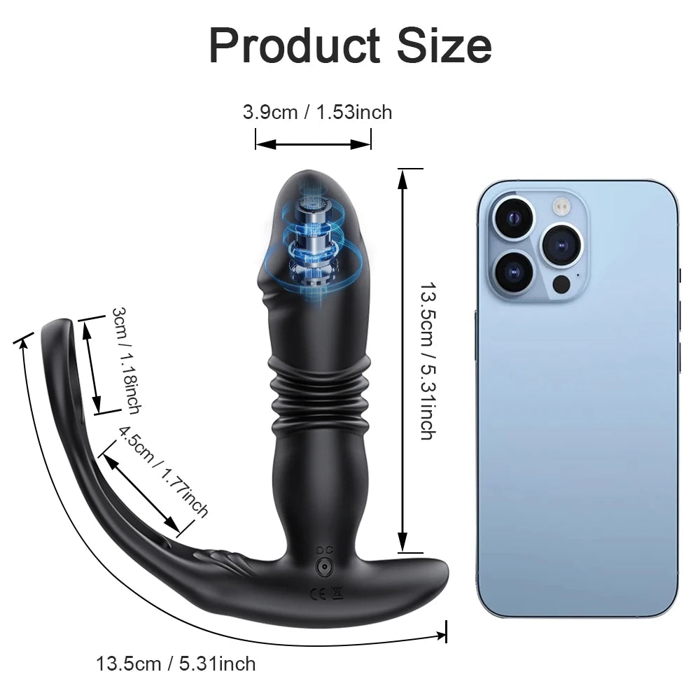App-Controlled Prostate Massager