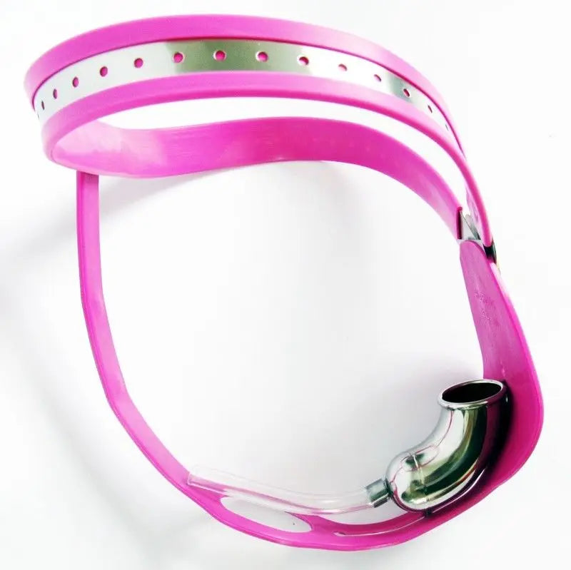 Male Chastity Belt with Removable Cage & Plug
