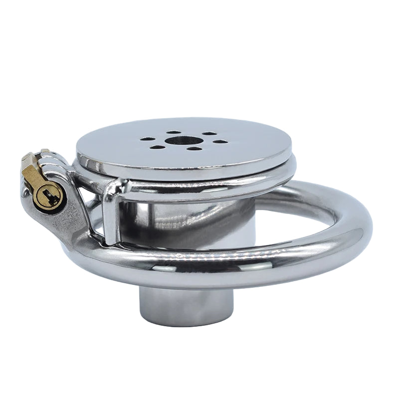 Inverted Chastity Cage With Belt