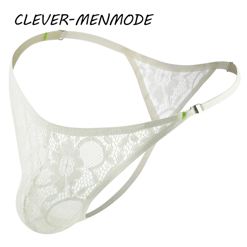 Side-Buckle Lace G-String