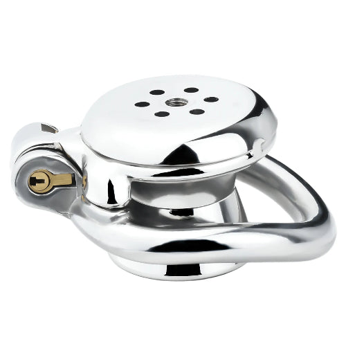 Flat chastity cage inverted