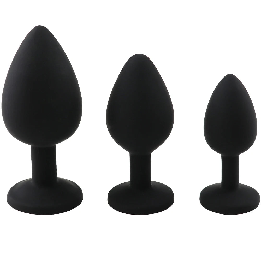 Anal Training Kit, 3 Plugs