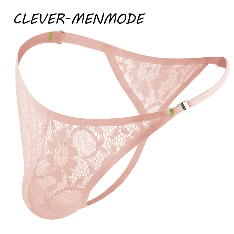 Side-Buckle Lace G-String