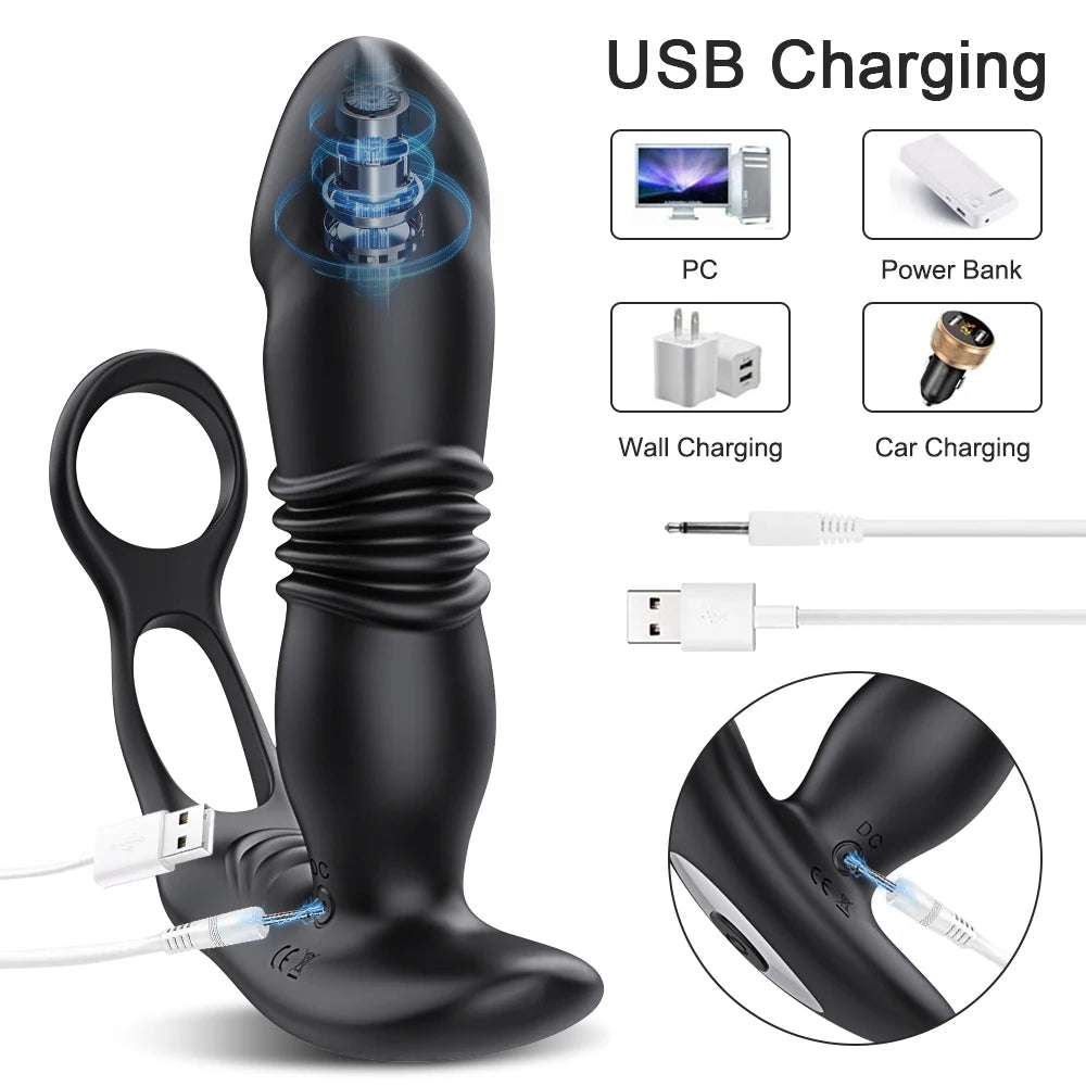 App-Controlled Prostate Massager